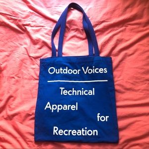 Outdoor Voices Tote Bag